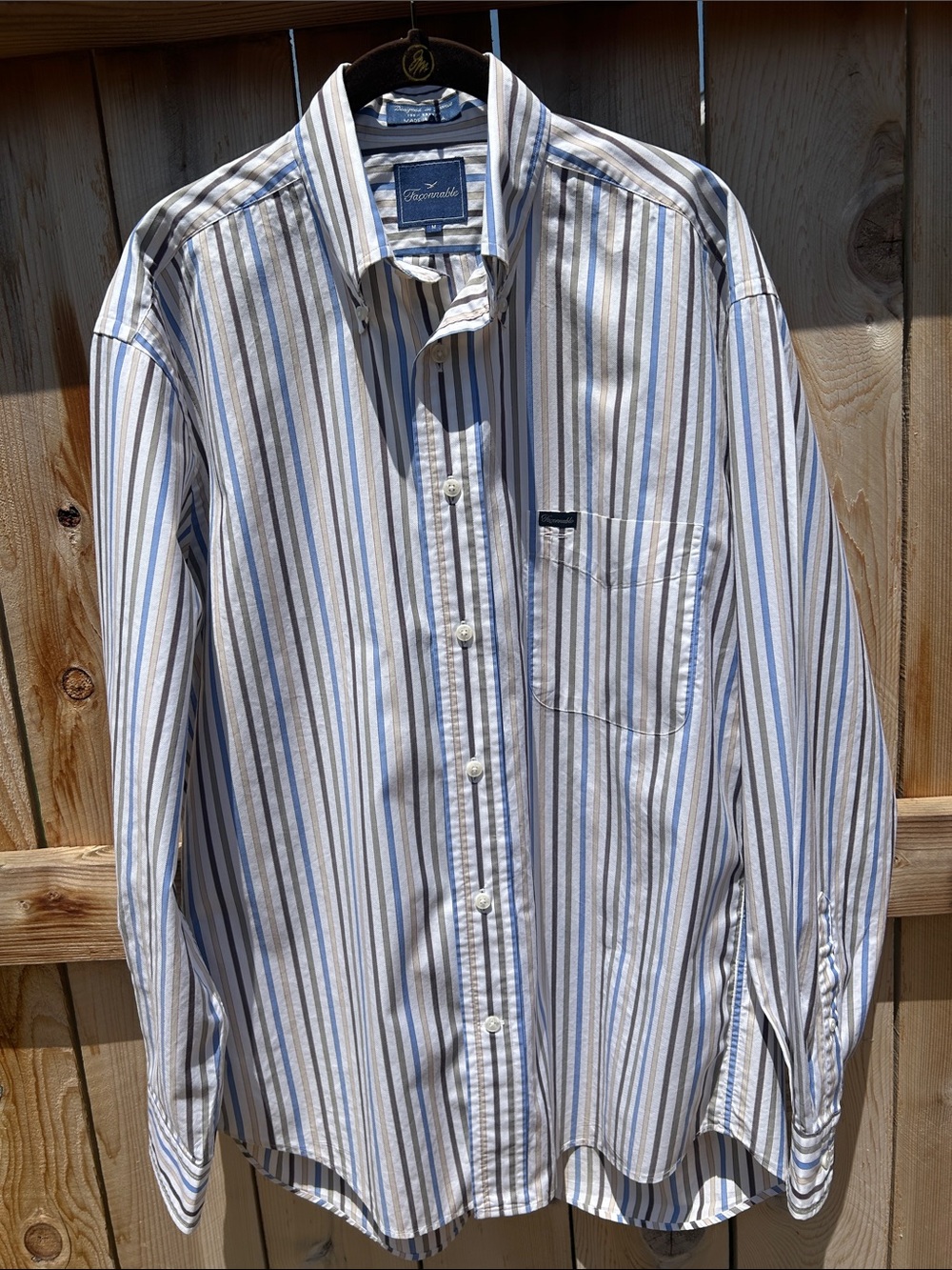 Faconnable Long Sleeve Button Down